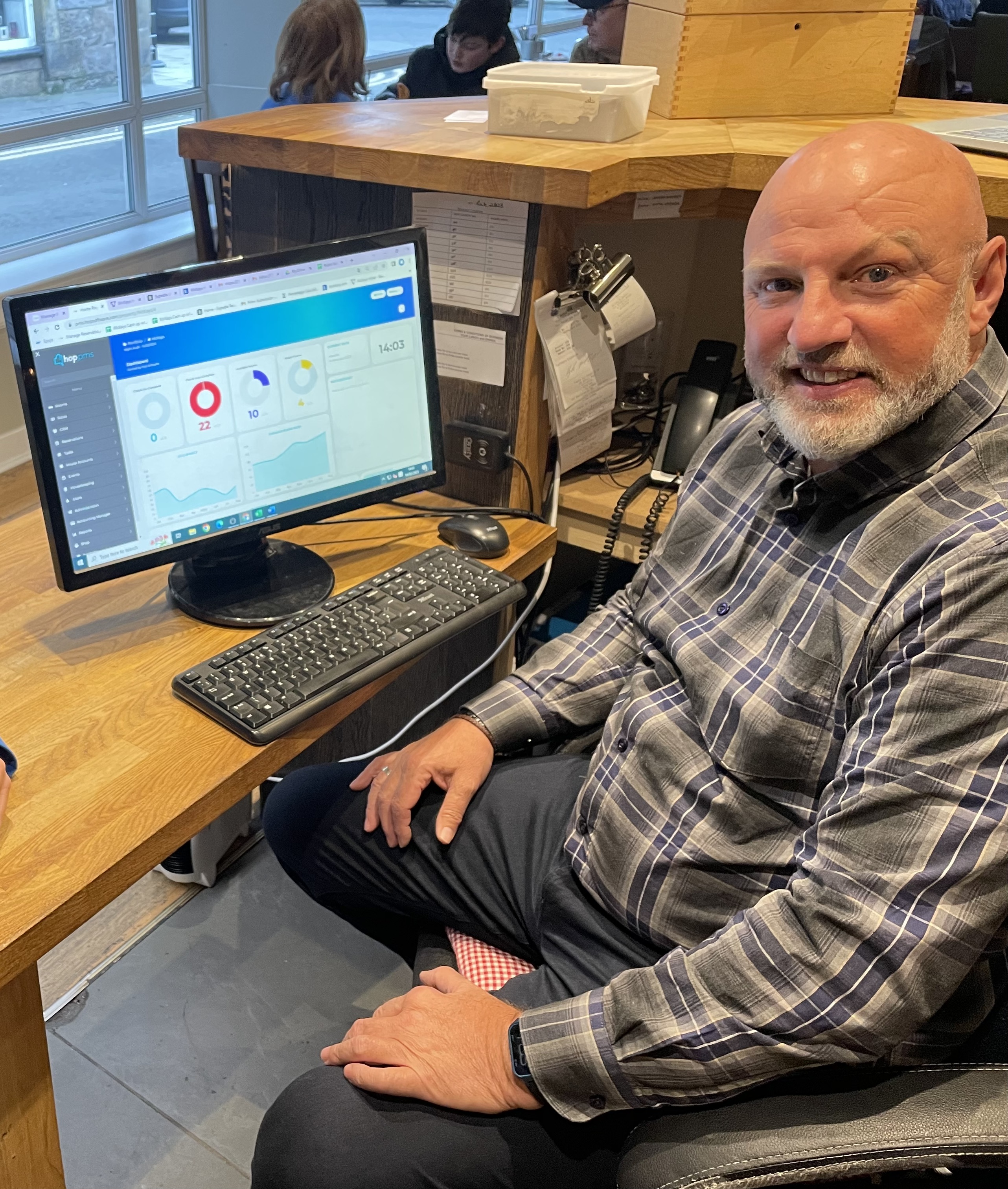 Richard Drummond of Heartland Media and PR Perthshire clients, Hop, says the US tech tie-up has huge potential
