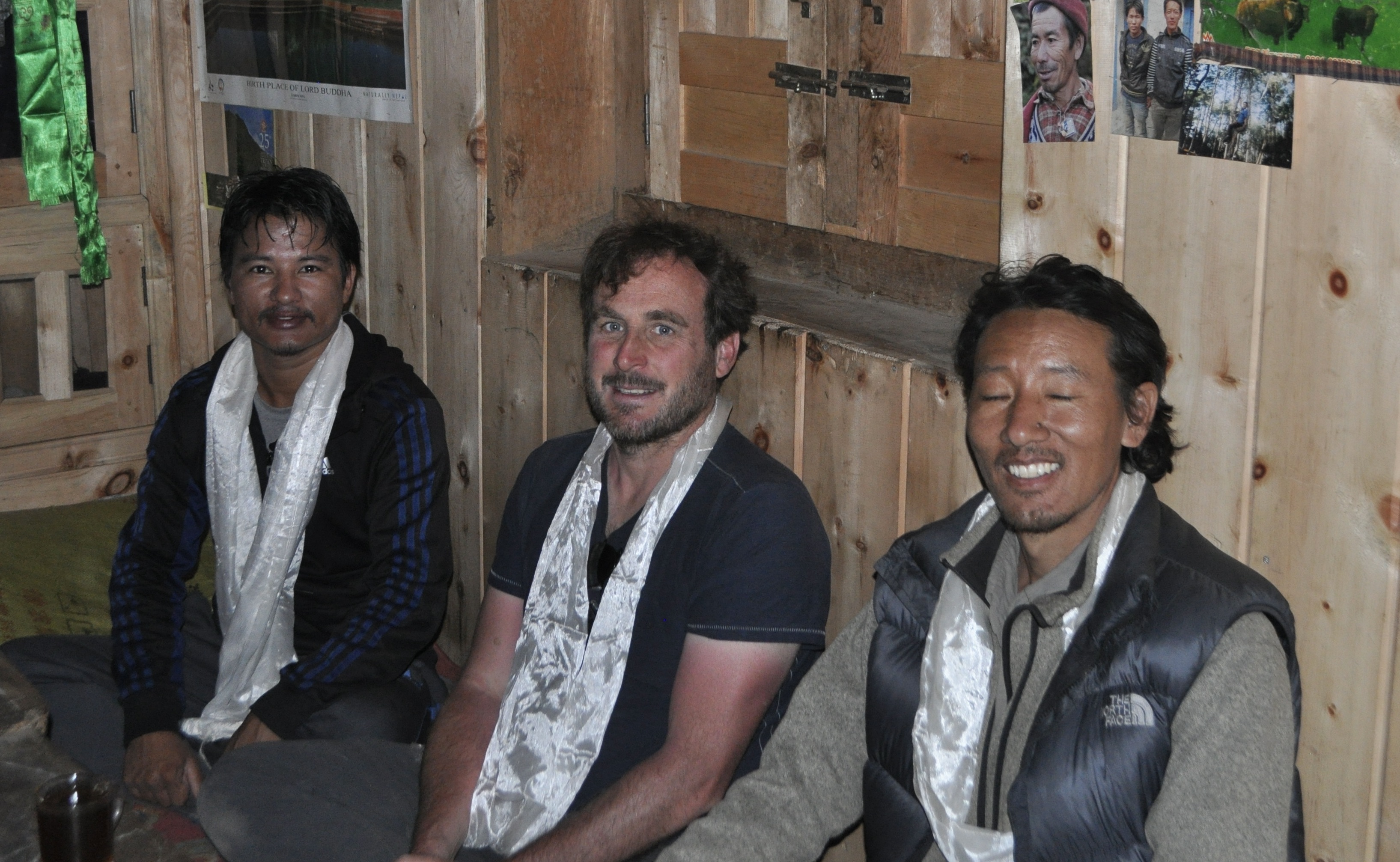 Nomadic Skies, a Highlands client of Heartland Media and PR, is led by Gavin Anderson (centre)